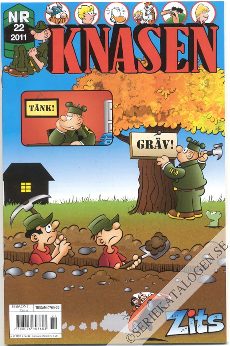 Framsida på Knasen #22 (2011)