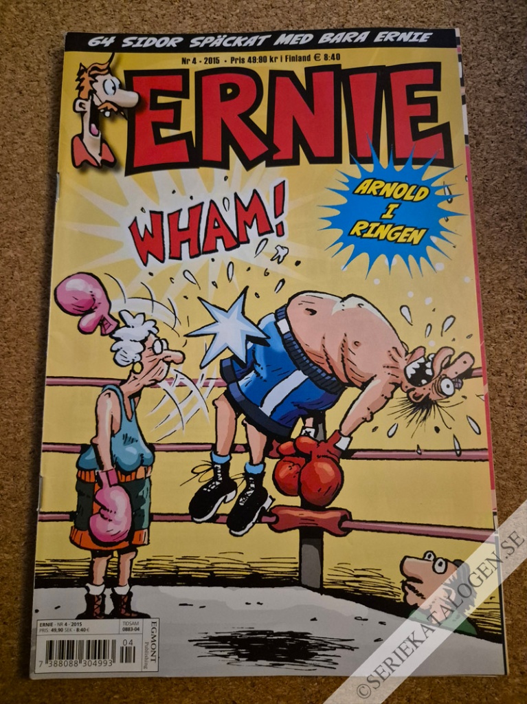 Framsida på Ernie #4 (2015)