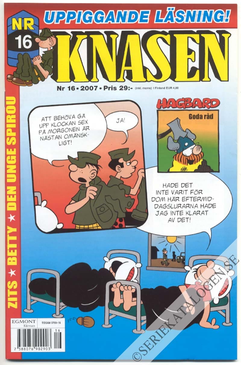 Framsida på Knasen #16 (2007)