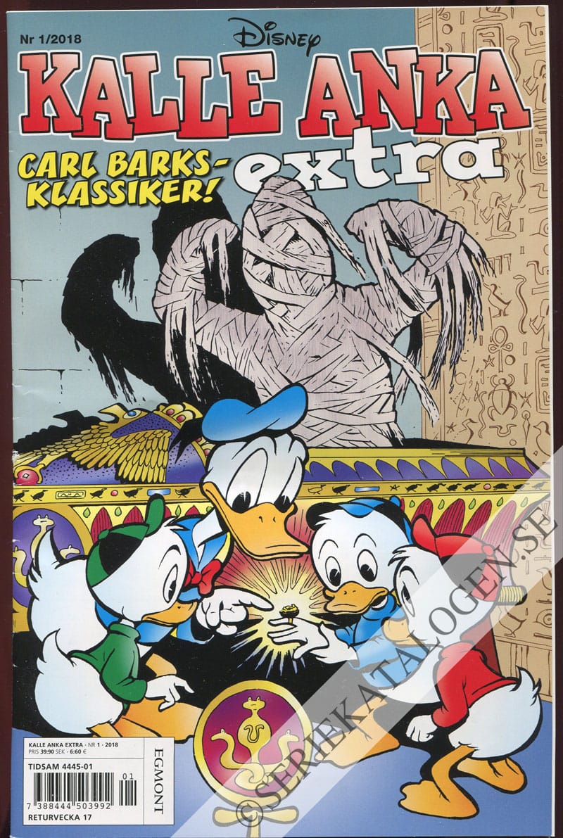Framsida på Kalle Anka Extra #1 (2018)