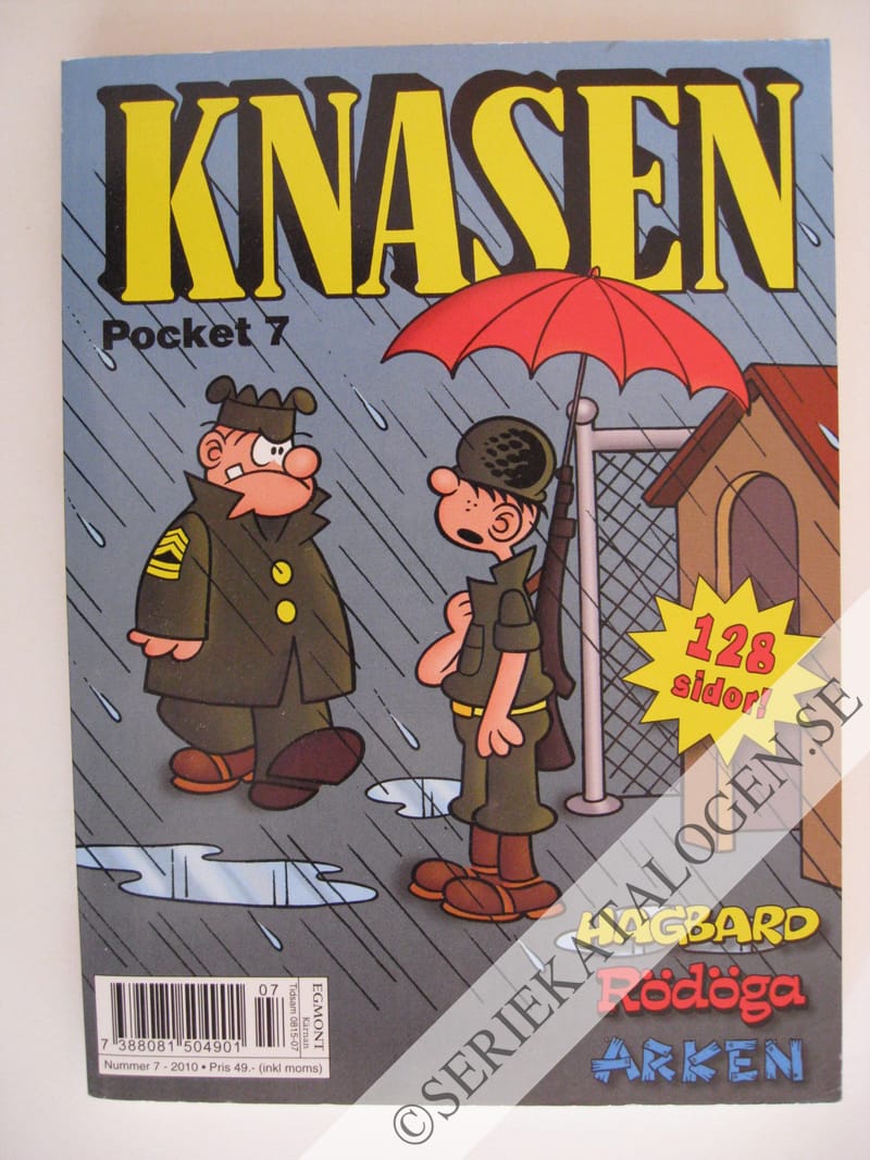 Framsida på Knasen pocket #7 (2010)