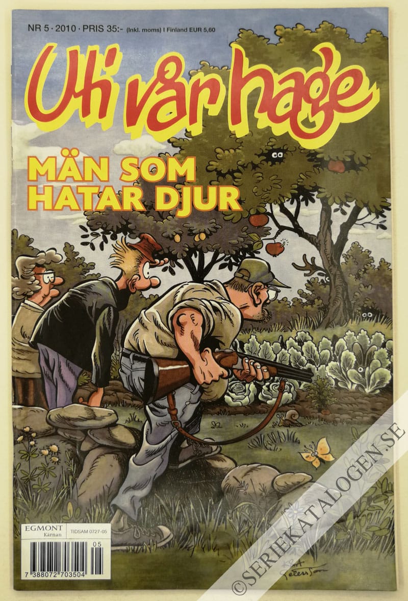 Framsida på Uti vår hage Män som hatar djur (2010)