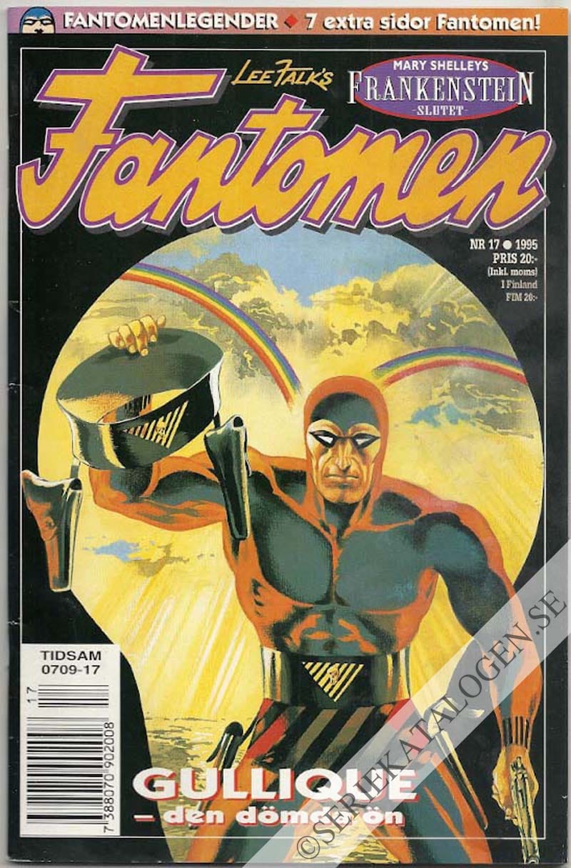 Framsida på Fantomen #17 (1995)