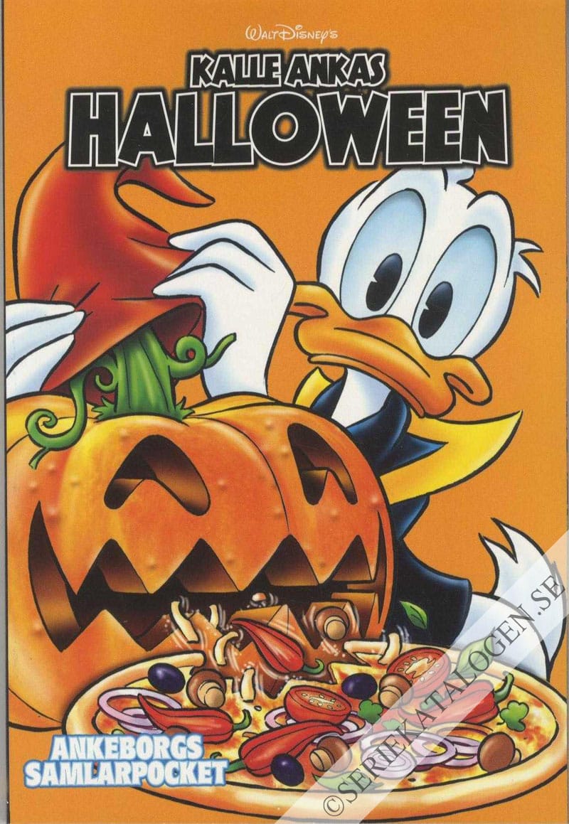 Framsida på Ankeborgs samlarpocket Kalle Ankas Halloween (2020)