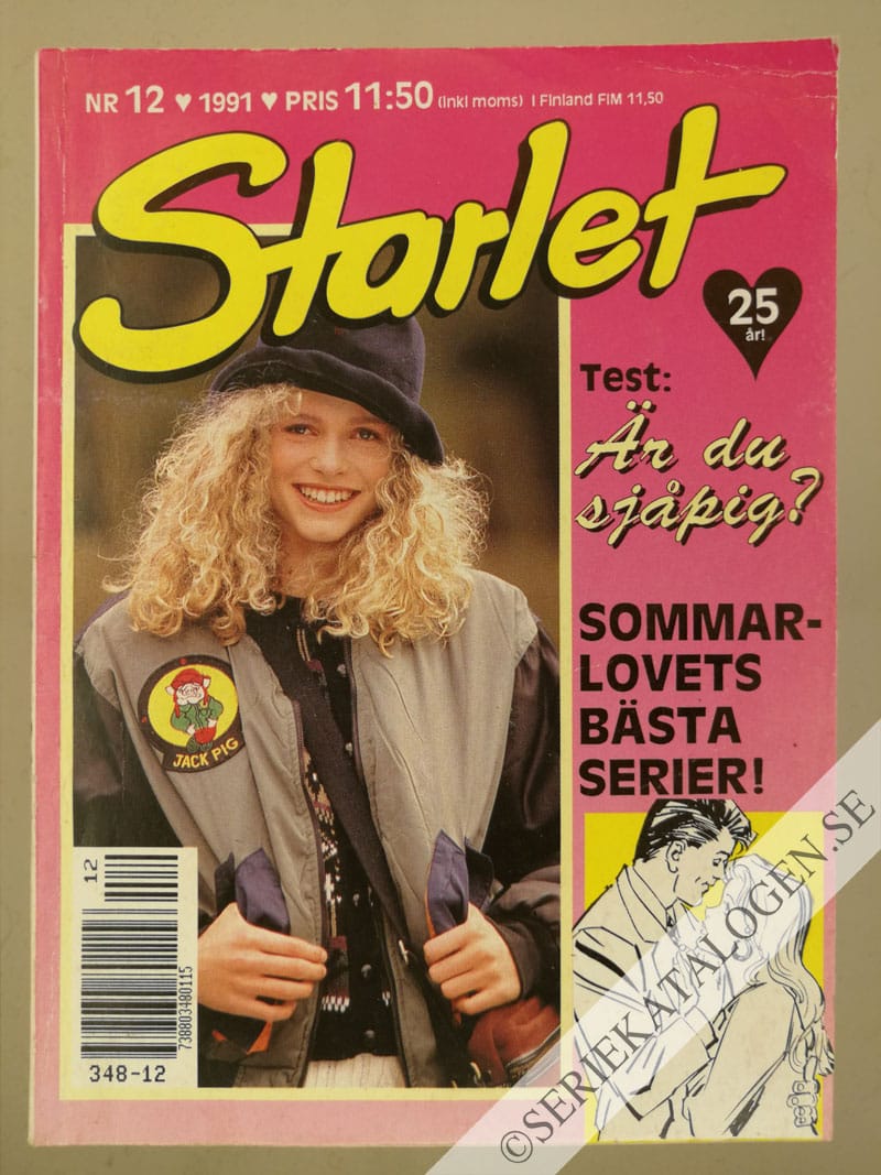 Framsida på Starlet #12 (1991)