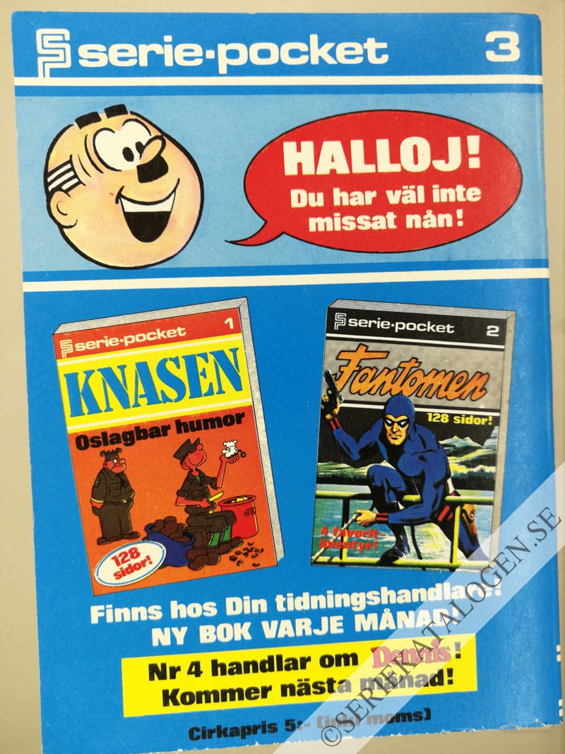 Baksida på Lilla Fridolf (1972)