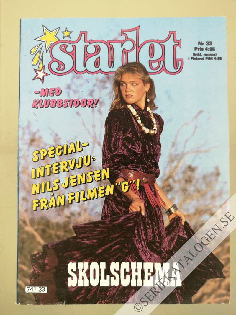 Framsida på Starlet #33 (1983)
