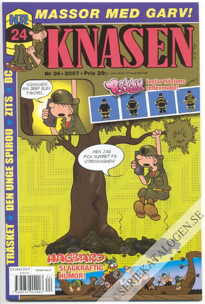 Framsida på Knasen #24 (2007)