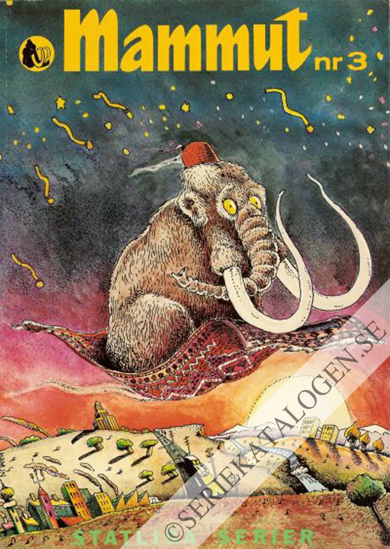 Framsida på Mammut #3 (1981)