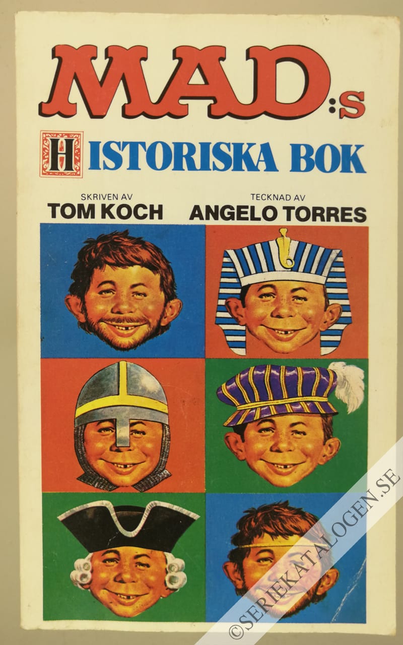 Framsida på MAD-pocket MAD:s historiska bok (1979)