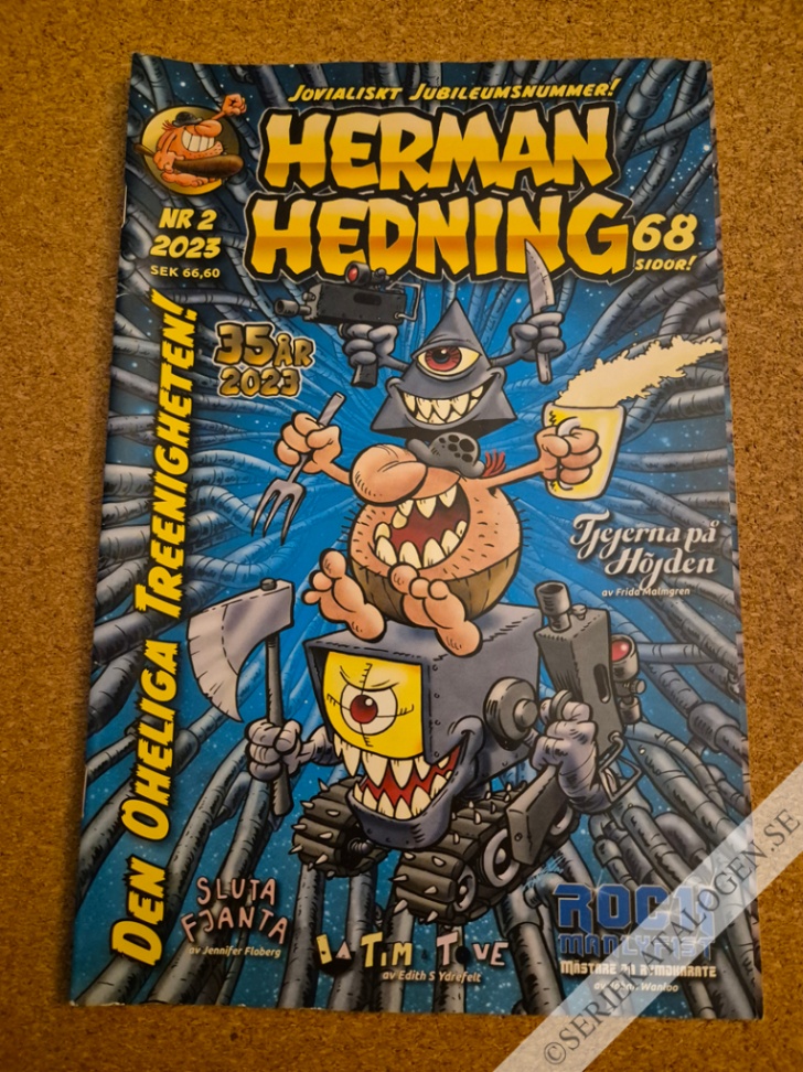 Framsida på Herman Hedning #2 (2023)