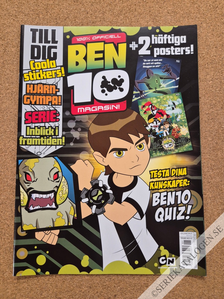 Framsida på Ben 10 magasin! #1 (2010)