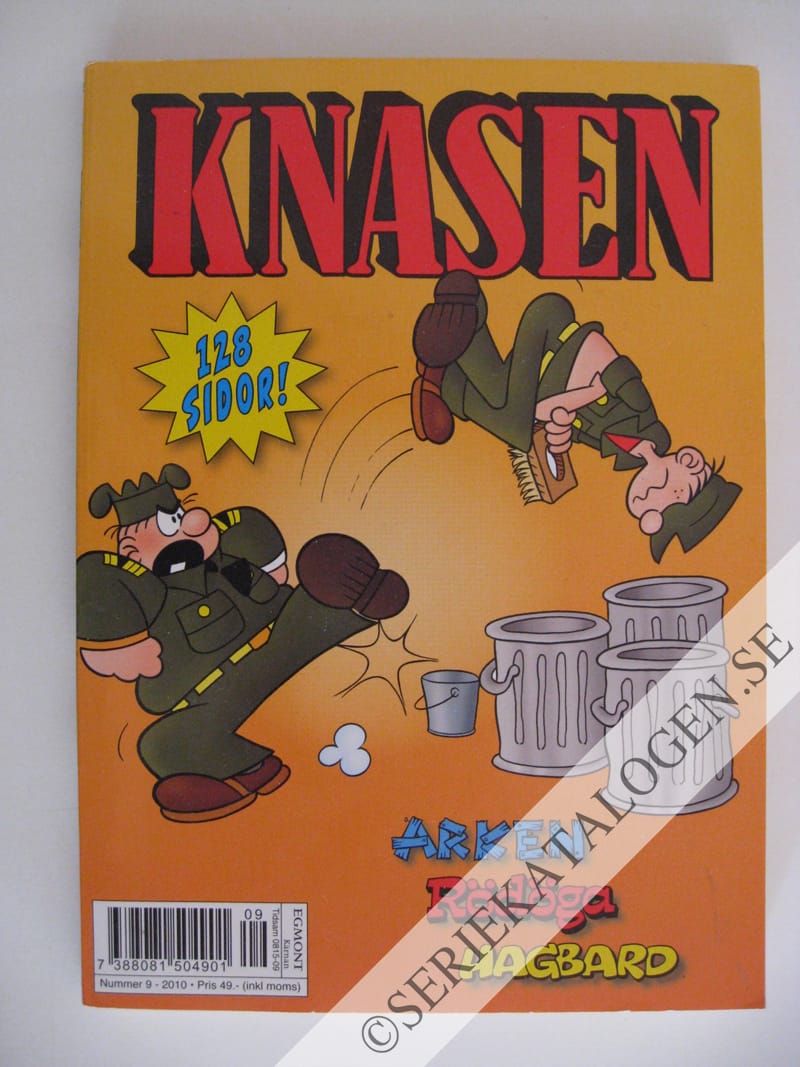 Framsida på Knasen pocket #9 (2010)