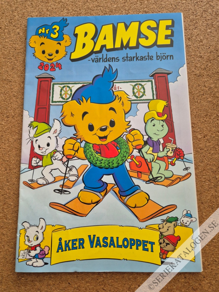 Framsida på Bamse #3 (2024)