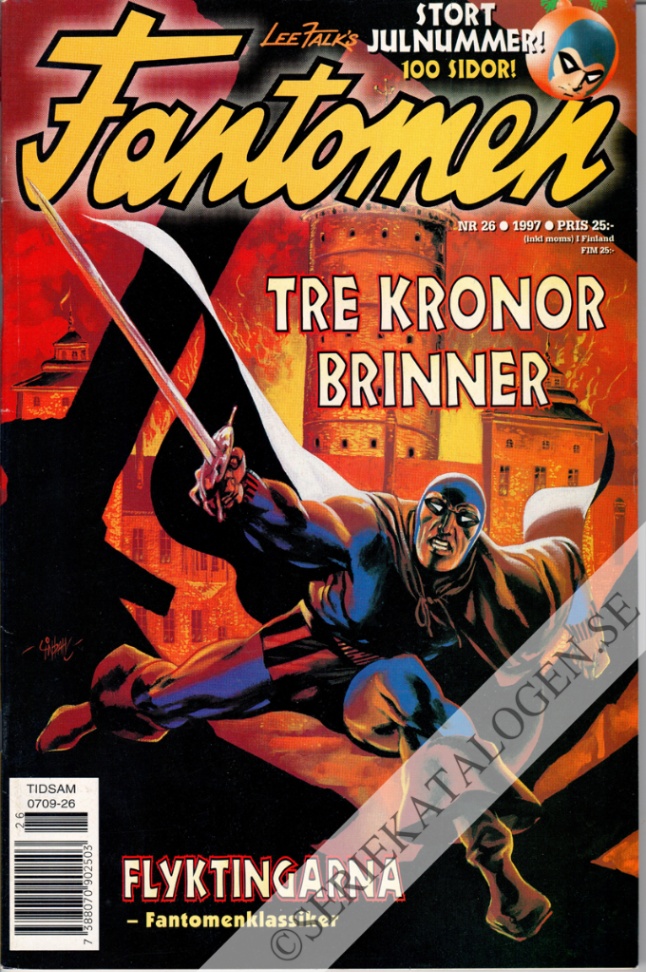 Framsida på Fantomen #26 (1997)