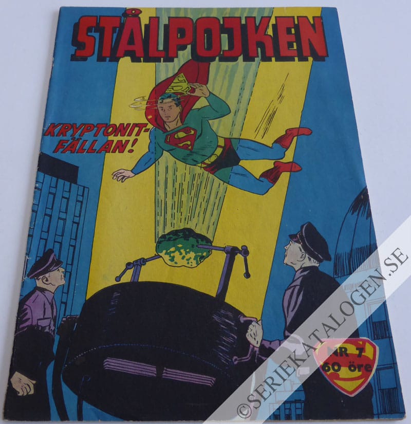 Framsida på Stålpojken #7 (1959)