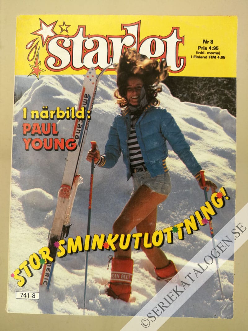 Framsida på Starlet #8 (1984)