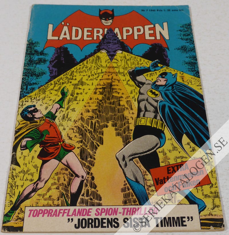 Framsida på Läderlappen och Robin #7 (1965)