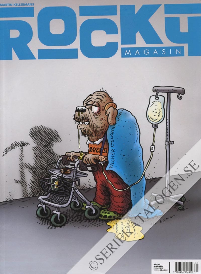 Framsida på Martin Kellermans Rocky #1 (2011)