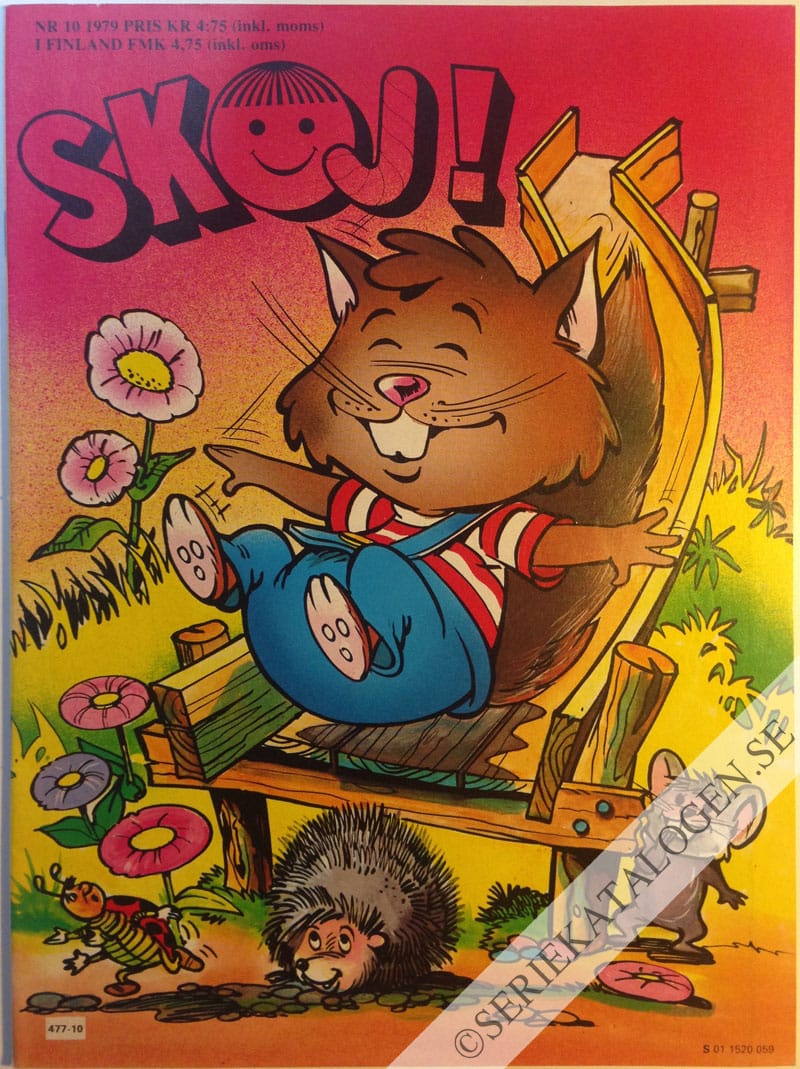 Framsida på Skoj #10 (1979)
