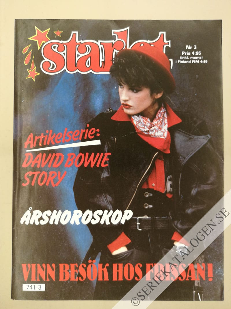 Framsida på Starlet #3 (1984)
