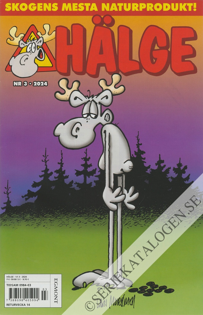 Framsida på Hälge #3 (2024)