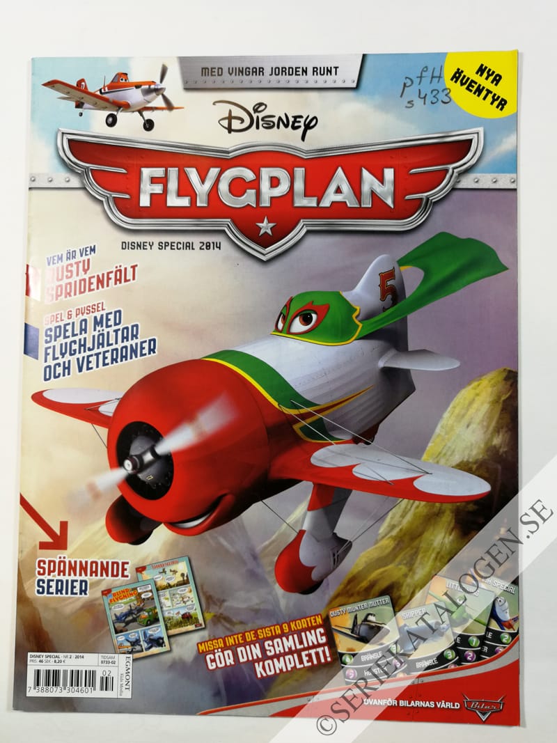 Framsida på Disney special Flygplan (2014)
