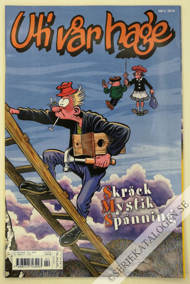 Framsida på Uti vår hage #2 - Skräck Mystik Spänning (2014)
