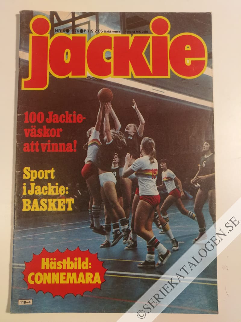 Framsida på Jackie #4 (1976)