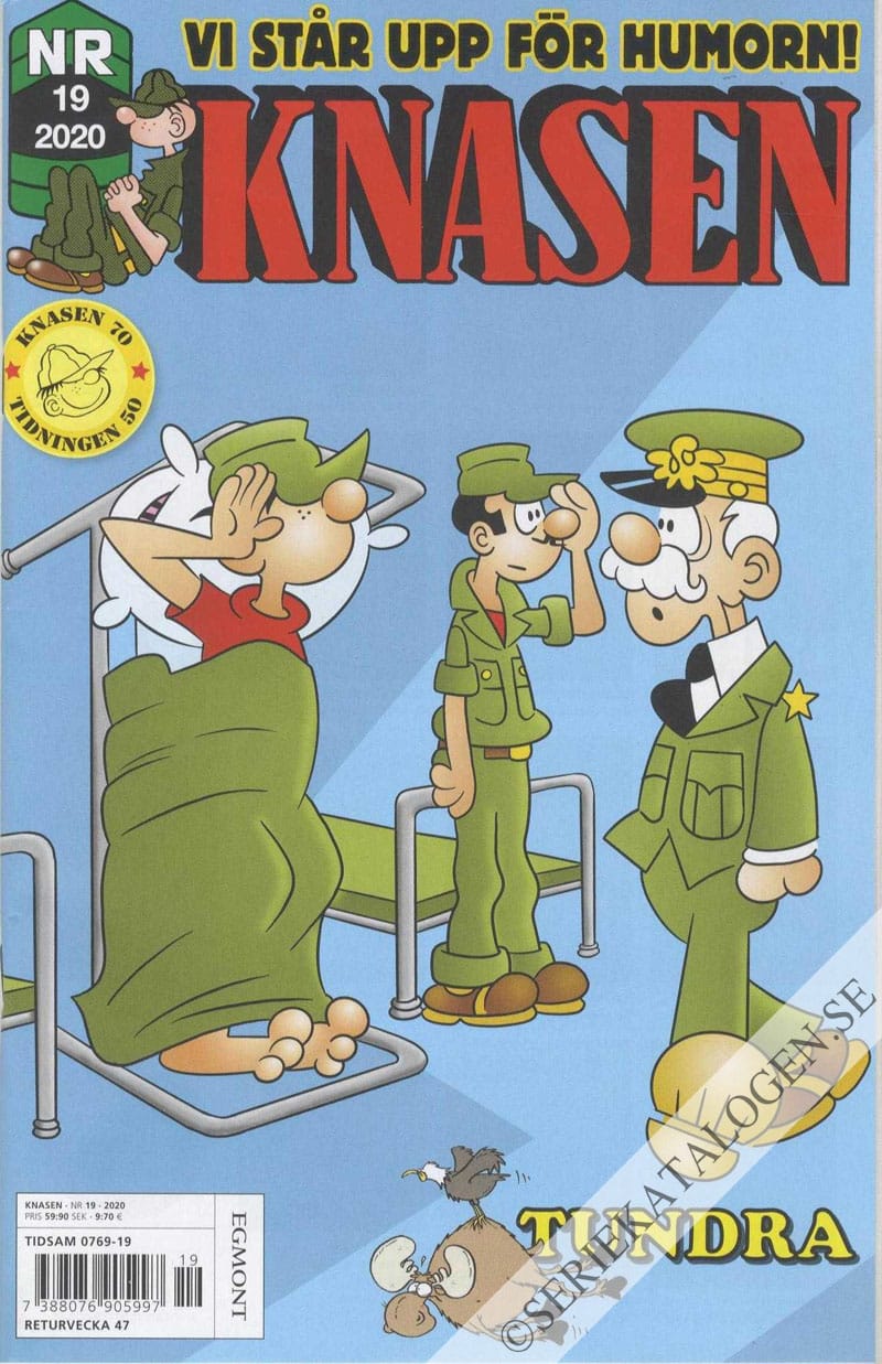 Framsida på Knasen #19 (2020)