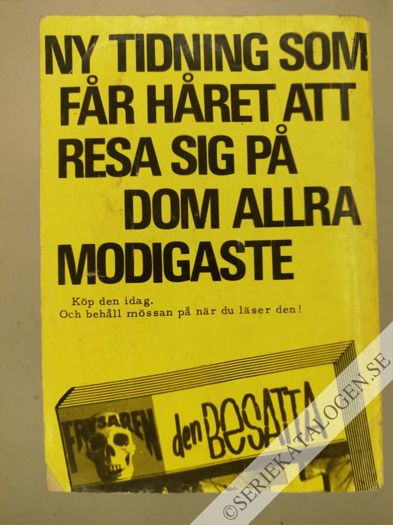 Baksida på Sabotaget (1973)