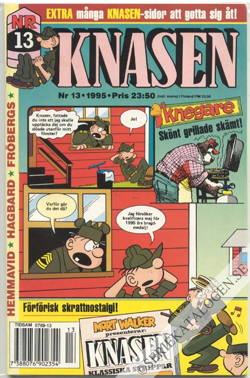 Framsida på Knasen #13 (1995)