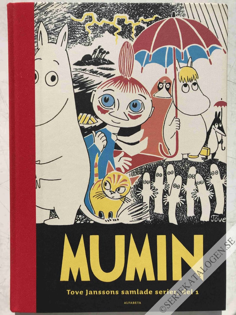 Framsida på Mumin - Tove Janssons samlade serier Del1 (2008)