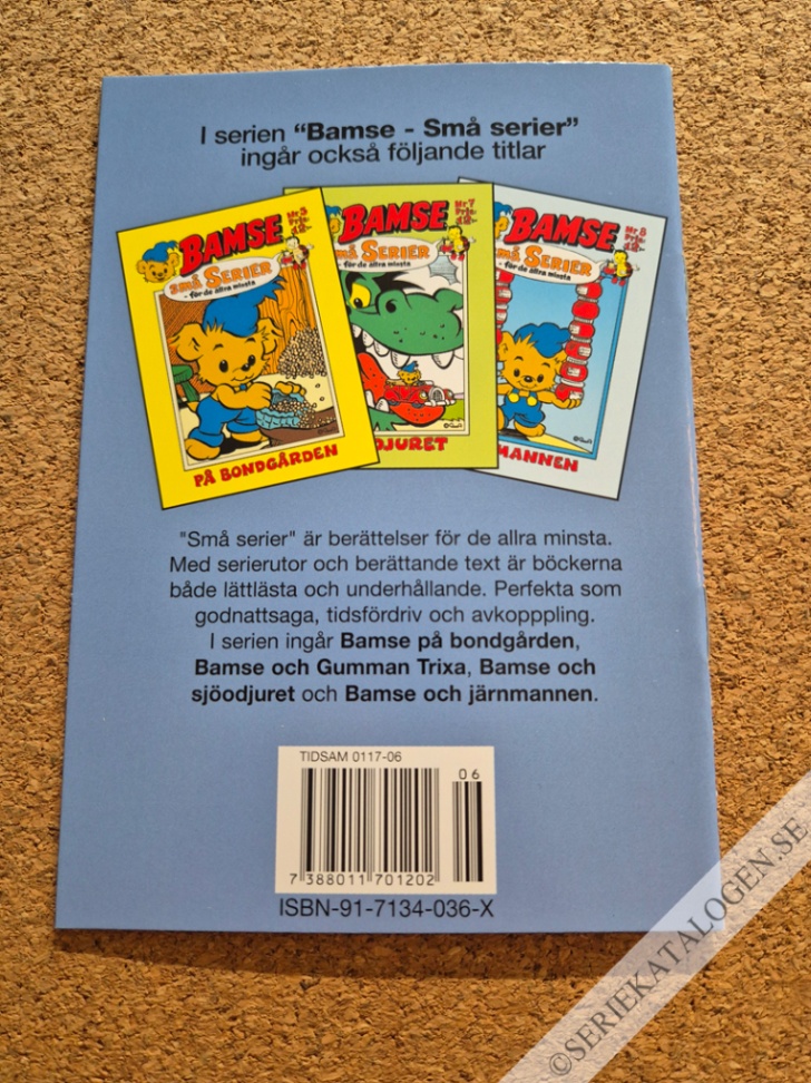 Baksida på Gumman Trixa (2004)
