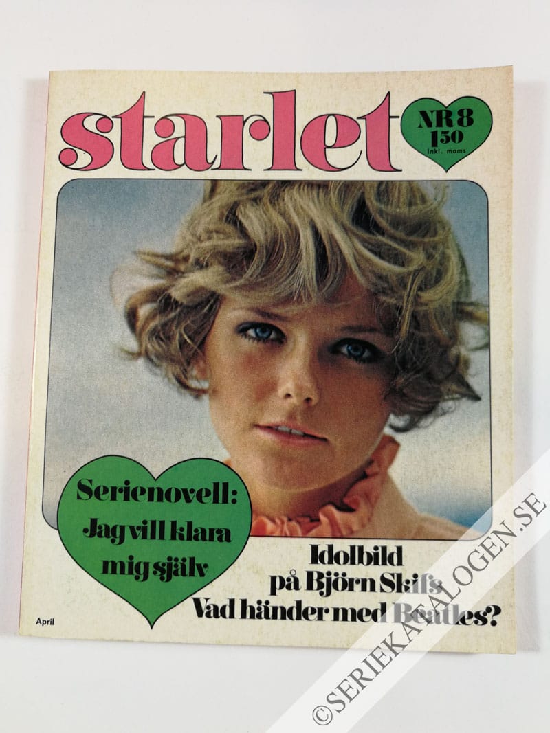 Framsida på Starlet #8 (1970)