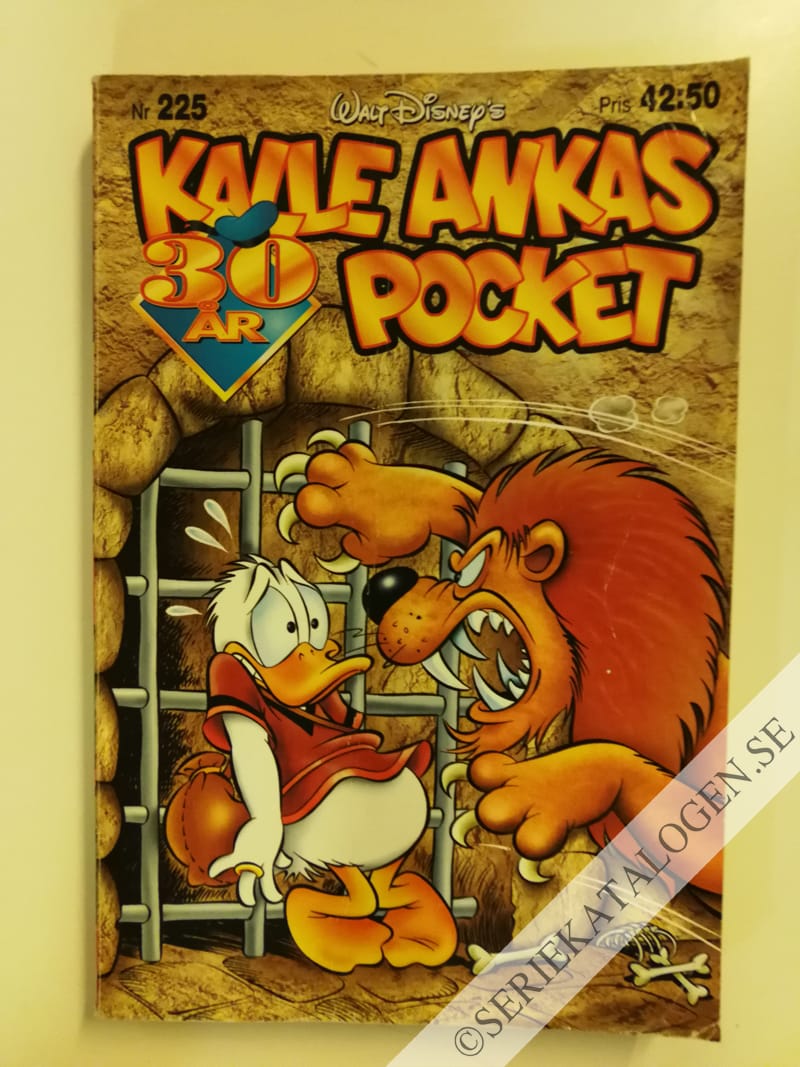 Framsida på Kalle Ankas pocket #225 (1998)