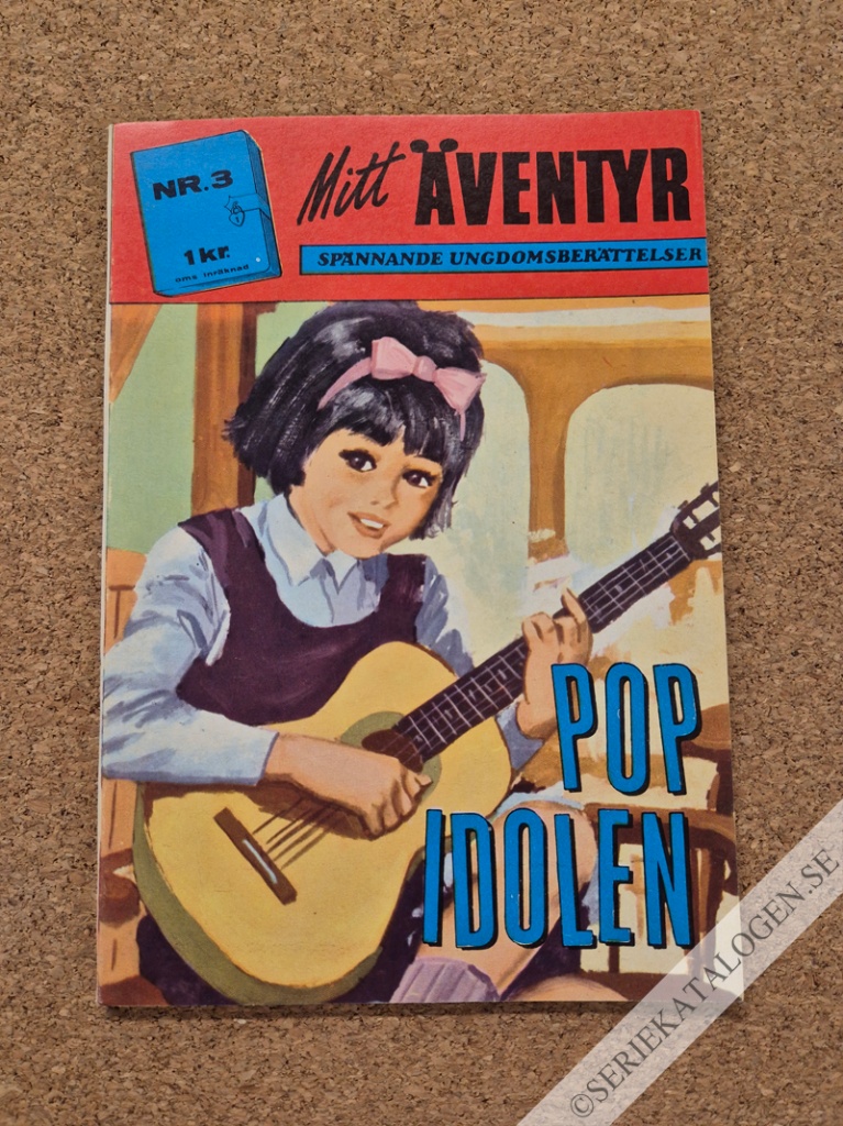 Framsida på Mitt äventyr Popidolen (1967)