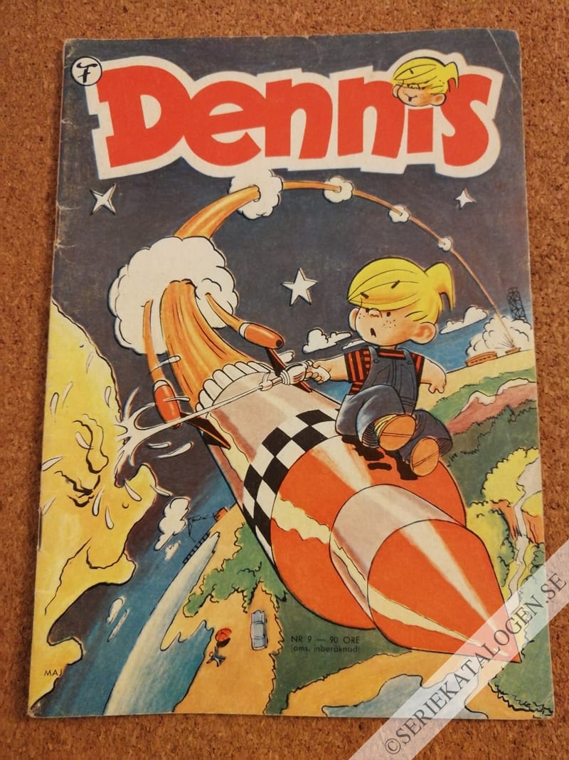 Framsida på Dennis #9 (1963)