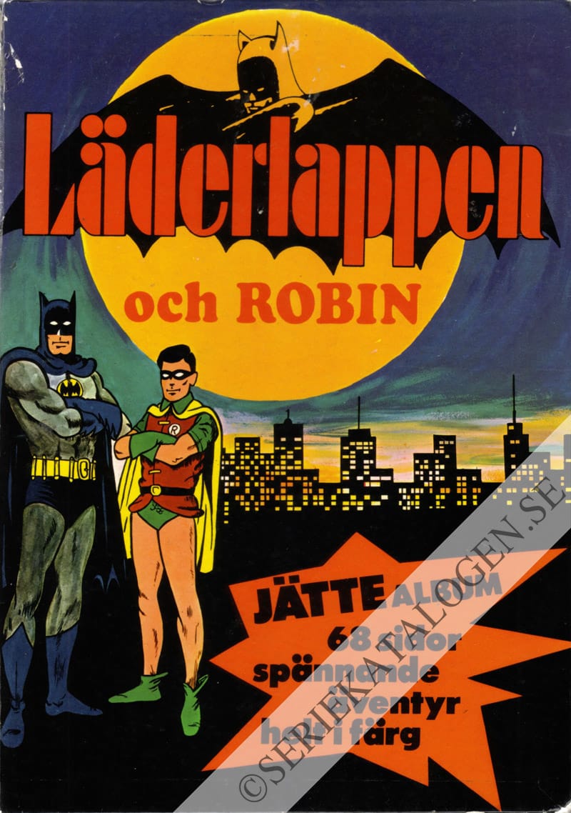 Framsida på Läderlappen och Robin jättealbum # (1970)
