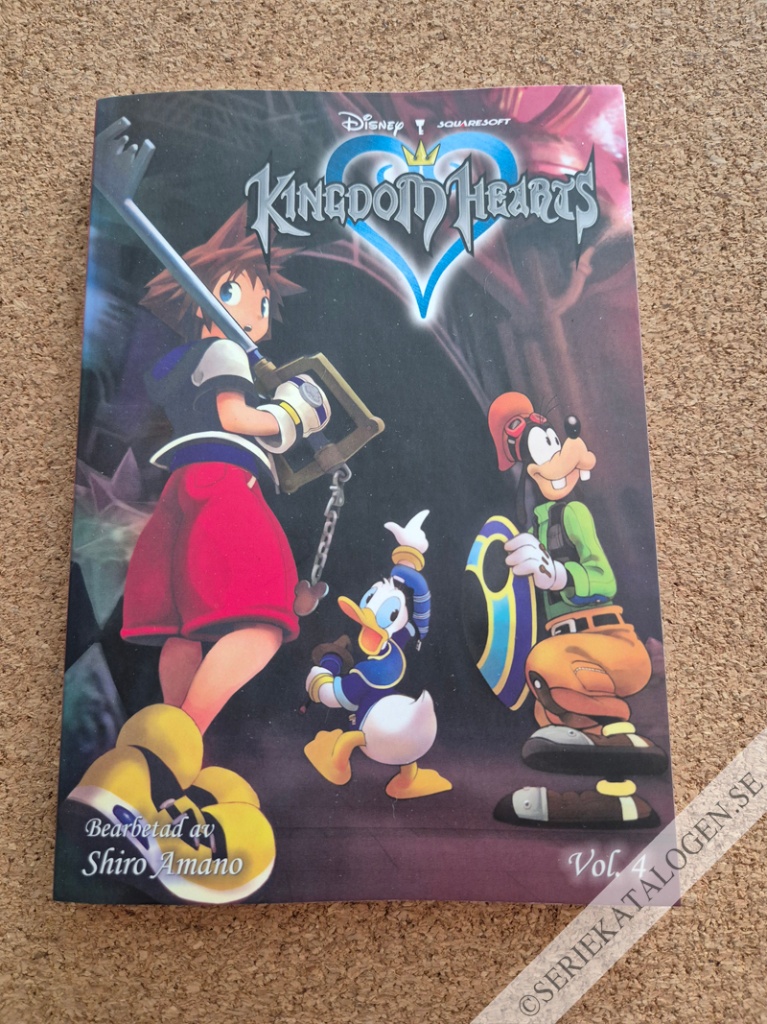 Framsida på Kingdom Hearts Vol.4 (2022)