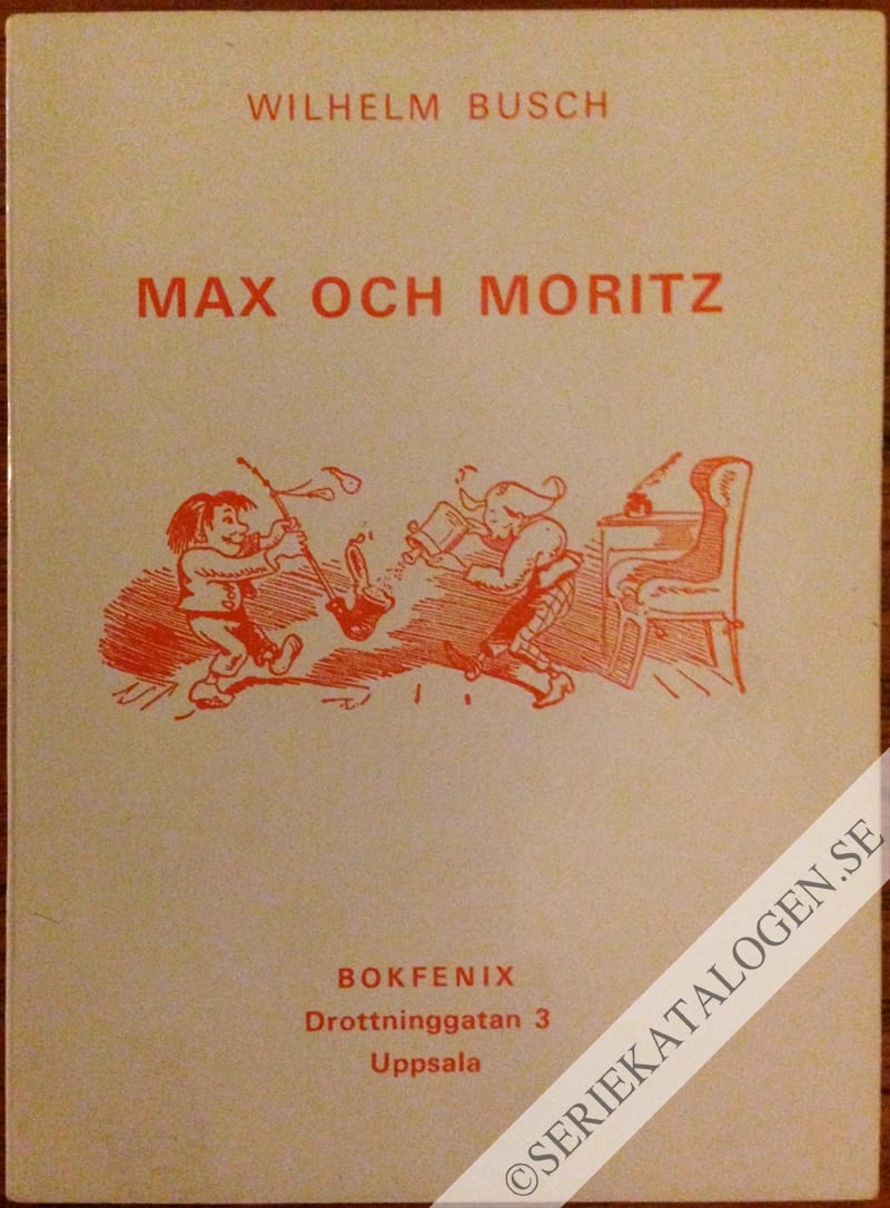 Framsida på ROC-bok Max och Moritz (1968)