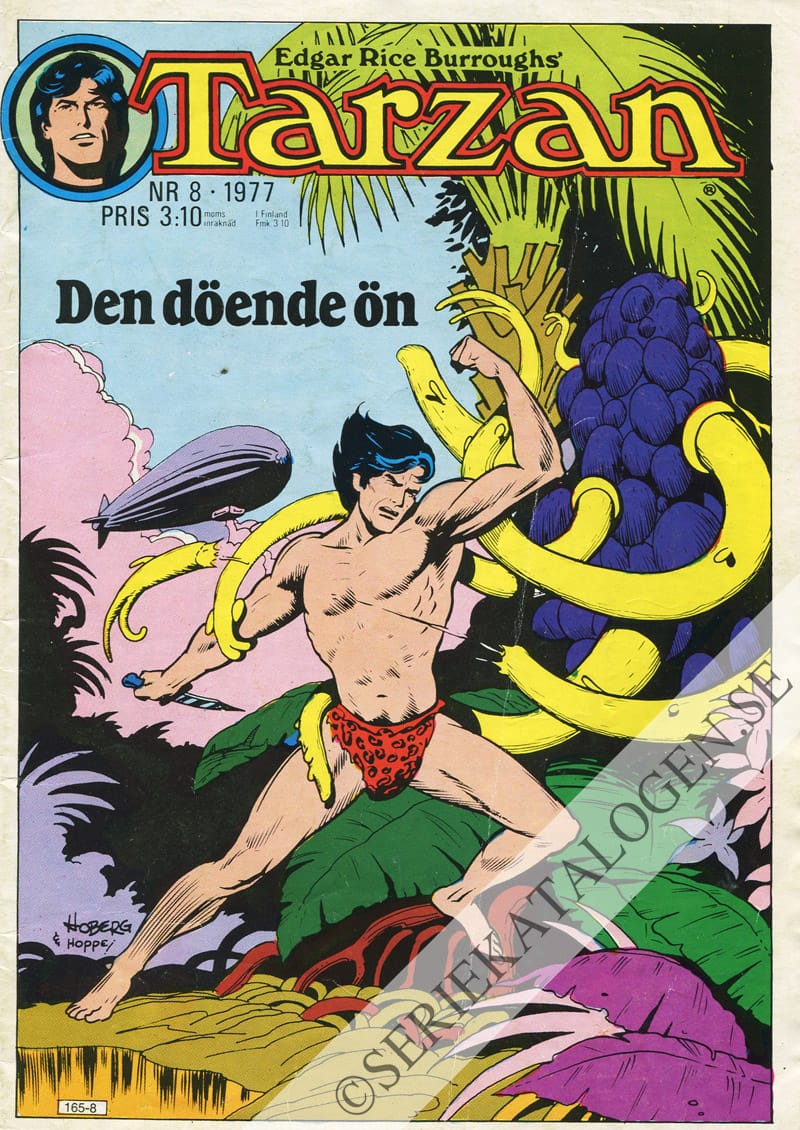 Framsida på Tarzan #8 (1977)