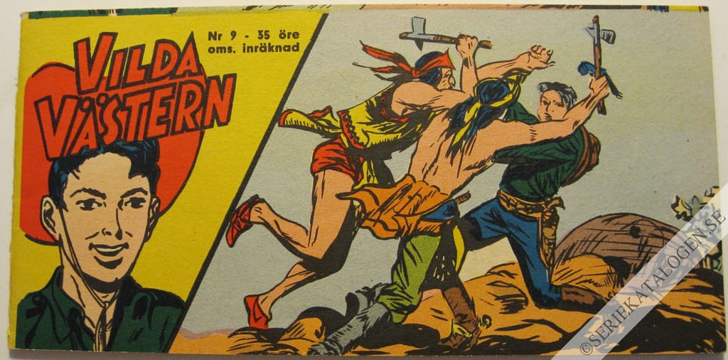Framsida på Vilda Västern #9 (1962)