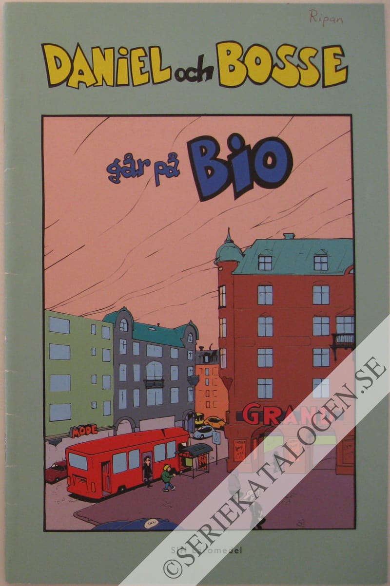 Framsida på Daniel och Bosse går på bio # (1999)