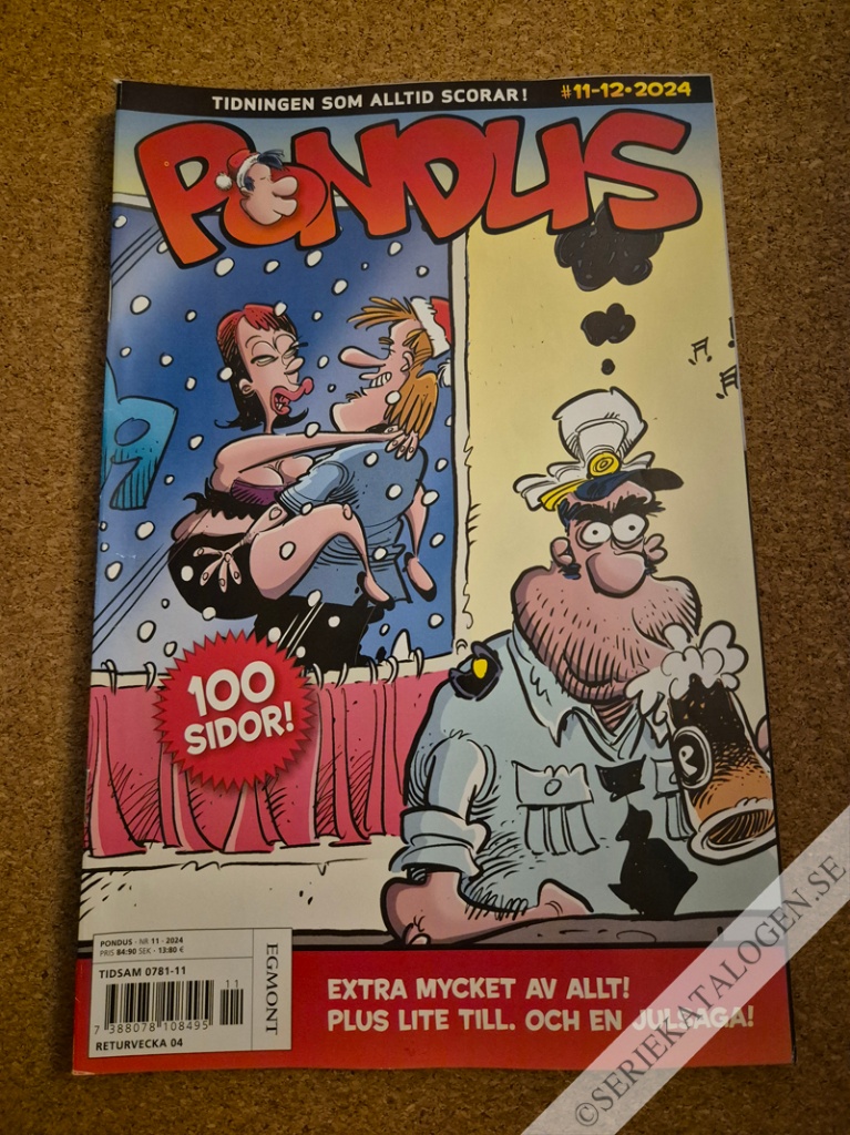 Framsida på Pondus #11-12 (2024)