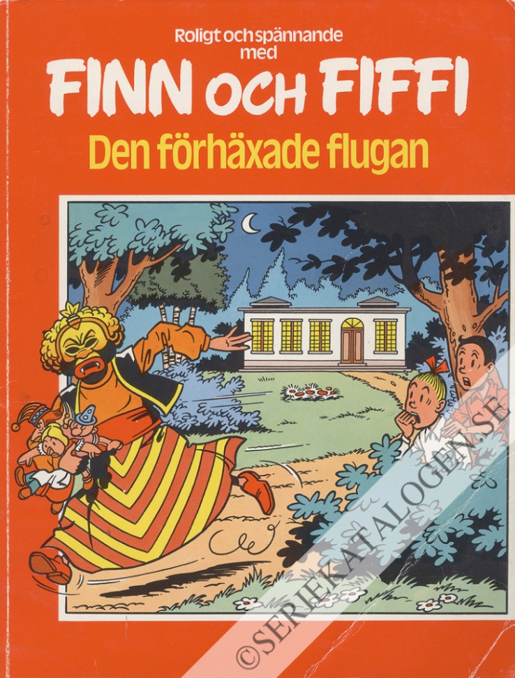 Framsida på Finn och Fiffi #54 - Den förhäxade flugan (1979)