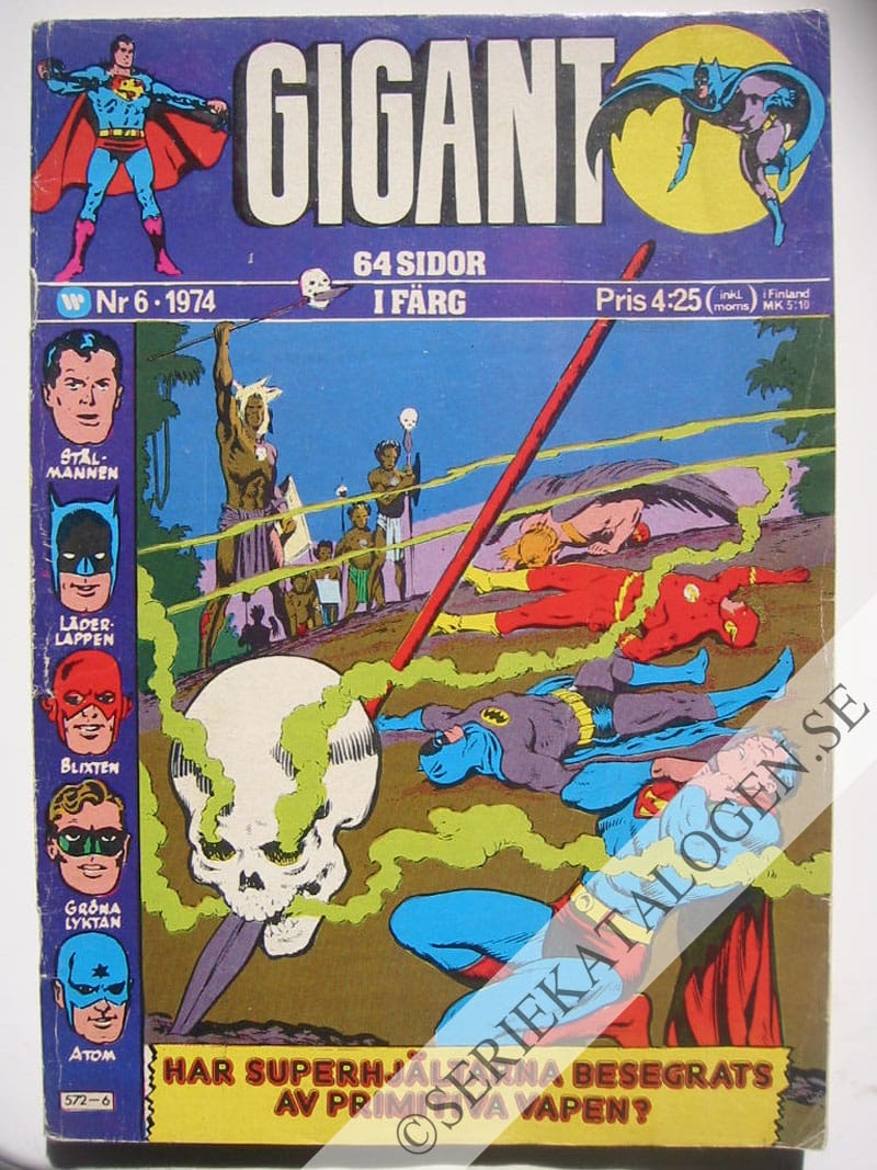 Framsida på Gigant #6 (1974)