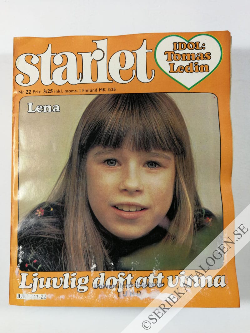 Framsida på Starlet #22 (1978)