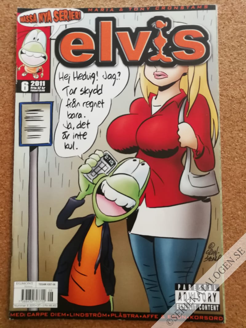 Framsida på Elvis #6 (2011)