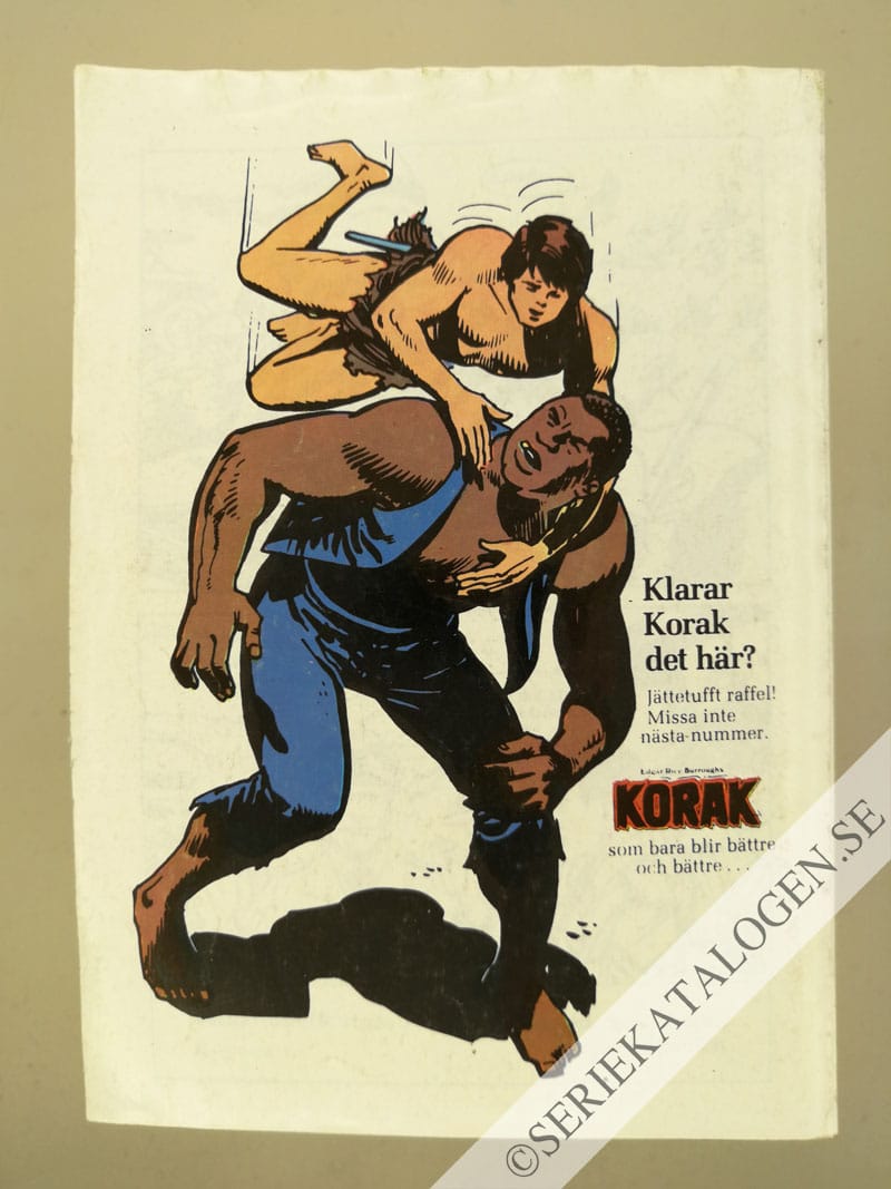 Baksida på Ökenslaget (1986)